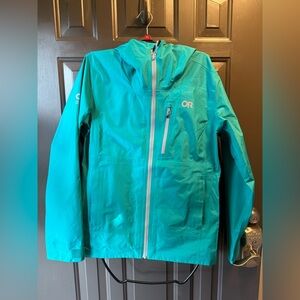 GORE-TEX Outdoor Research Aspire Aqua Blue Jacket